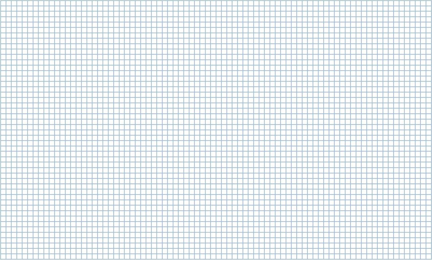 Quadrille Paper Pad 50 Sheets of 11" X 17" Model 1432-6 Drafting and Graph Paper Suitable for Pencil and Ink Printer Compatible 4" X 4" Grid - 50 Sheet Pad 11" X 17"