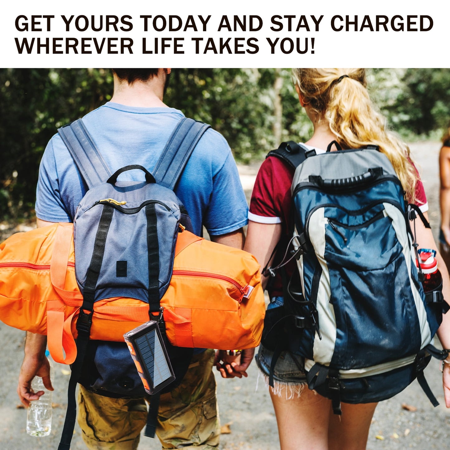 Ultimate 49800mAh Solar Power Bank with 20W Fast Charging - Perfect for Outdoor Adventures, Camping, and Travel
