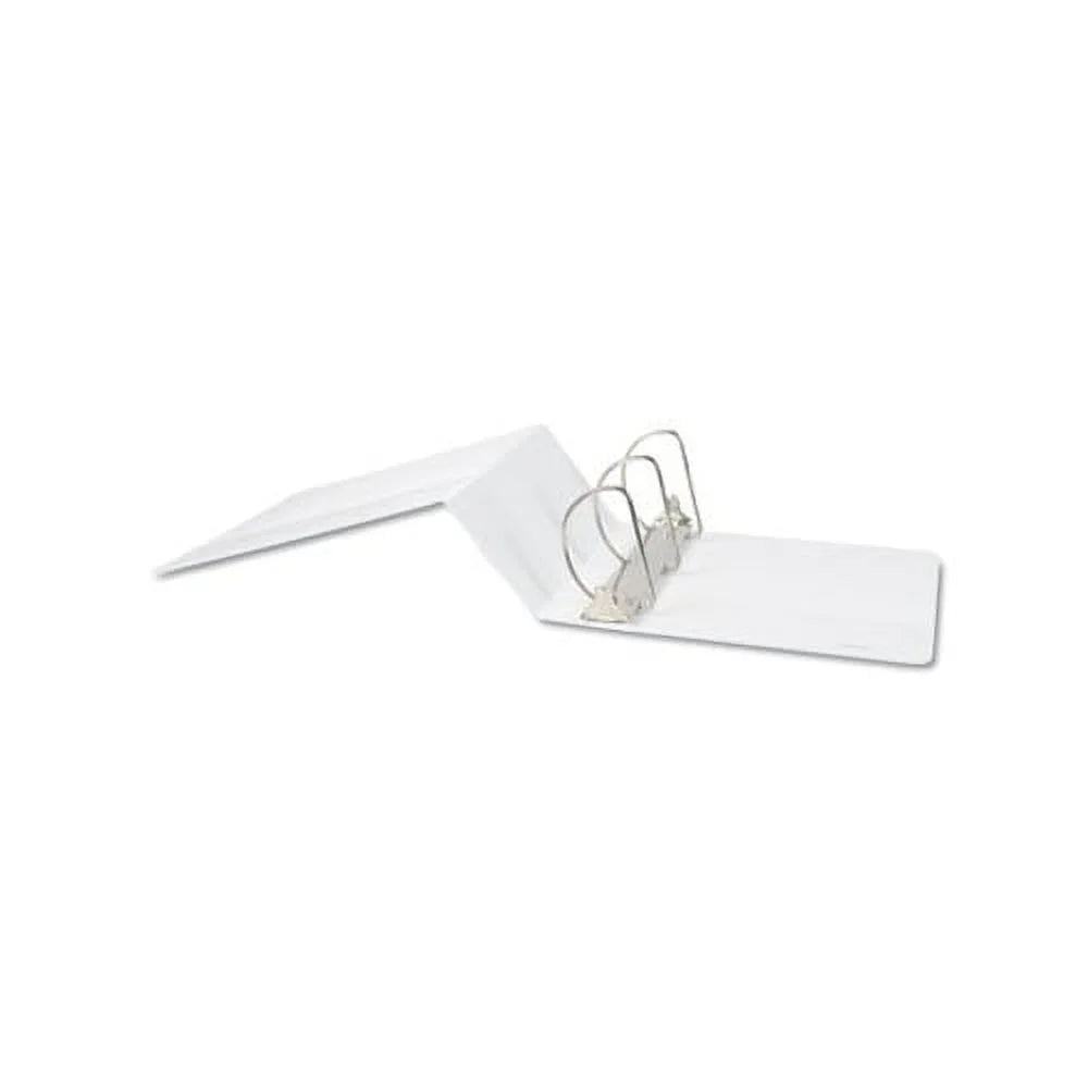 Slant-Ring View Binder 3 Rings, 5" Capacity, 11 X 8.5, White