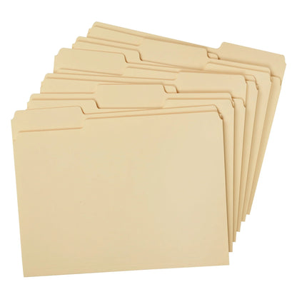 ® Heavyweight File Folder, Manila, Letter Size, 25 per Pack