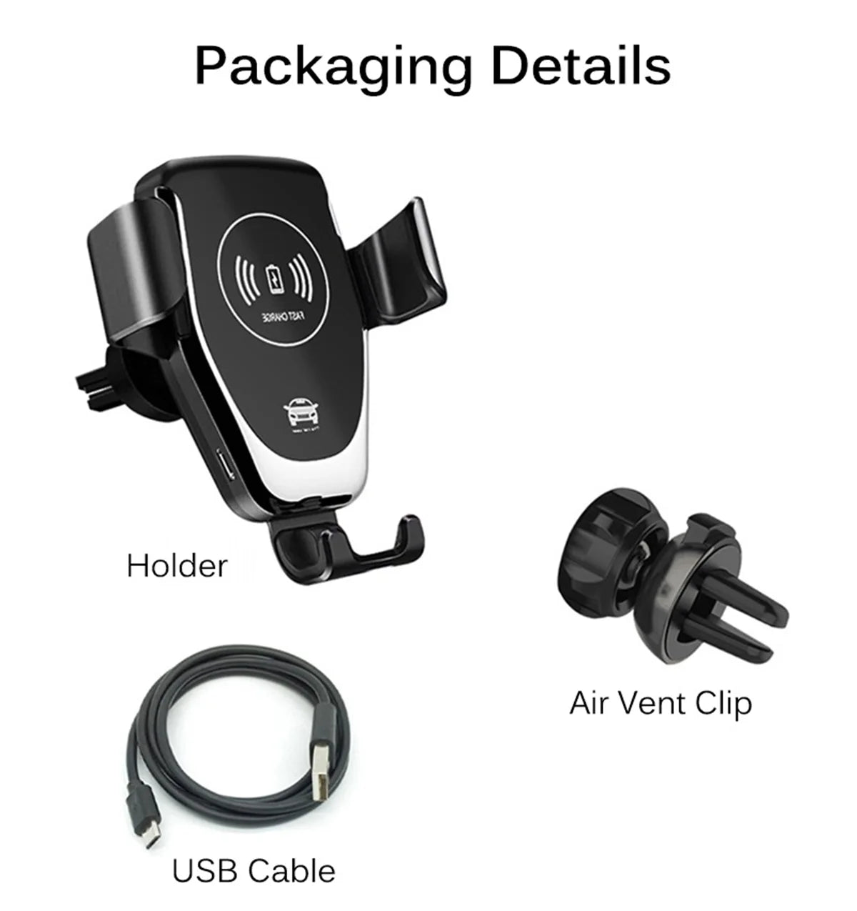 Auto Fast Charging Clamping Iphone