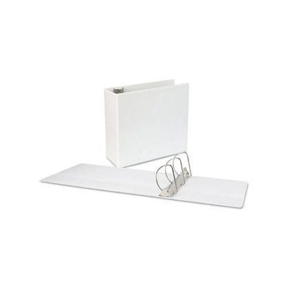 Slant-Ring View Binder 3 Rings, 5" Capacity, 11 X 8.5, White