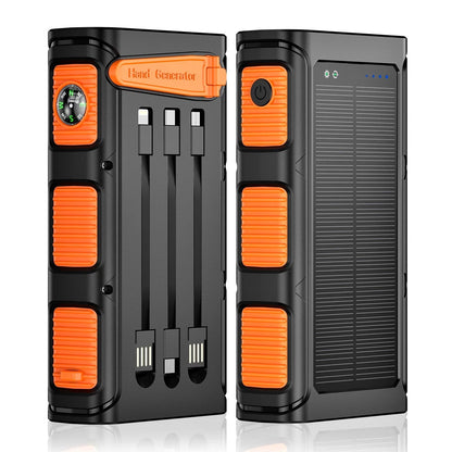 Ultimate 49800mAh Solar Power Bank with 20W Fast Charging - Perfect for Outdoor Adventures, Camping, and Travel
