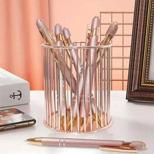 Ball Point Pens Multipurpose Retractable Ballpoint Pens Black Ink Pens Positive Quotes Smooth Ballpoint Pens Writing Supplies