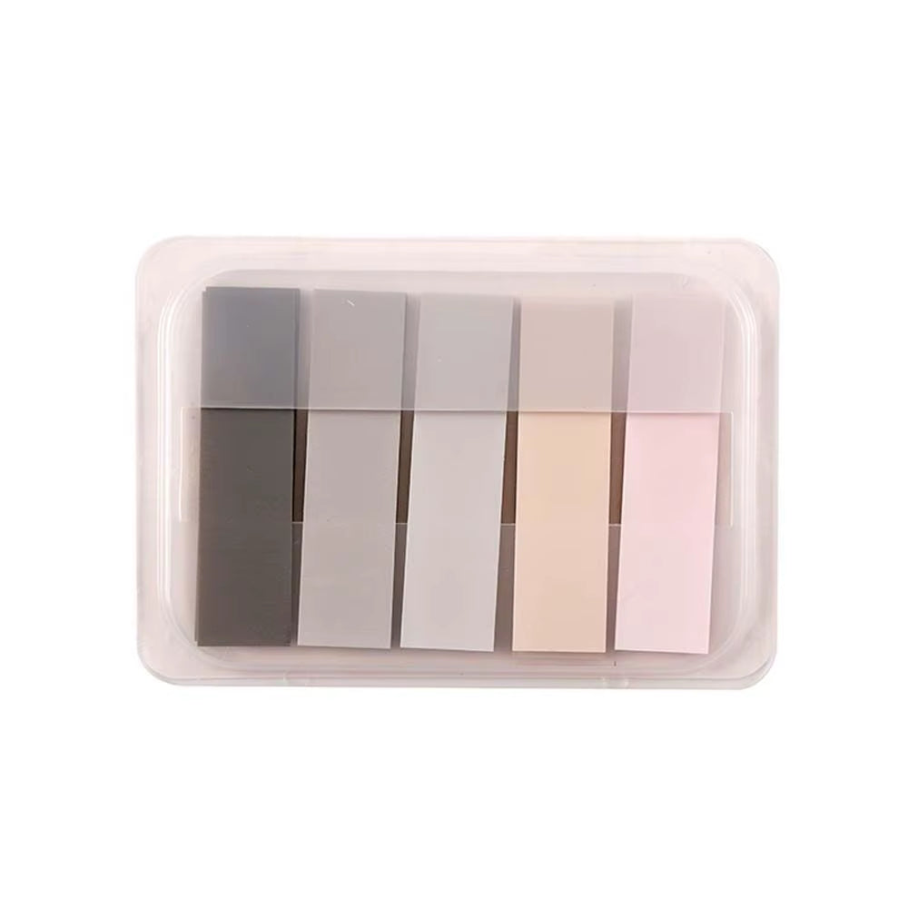 Vintage Morandi Index Memo Pad Posted It Sticky Notes Paper Sticker Notepad Bookmark School Supplies Kawaii Stationery
