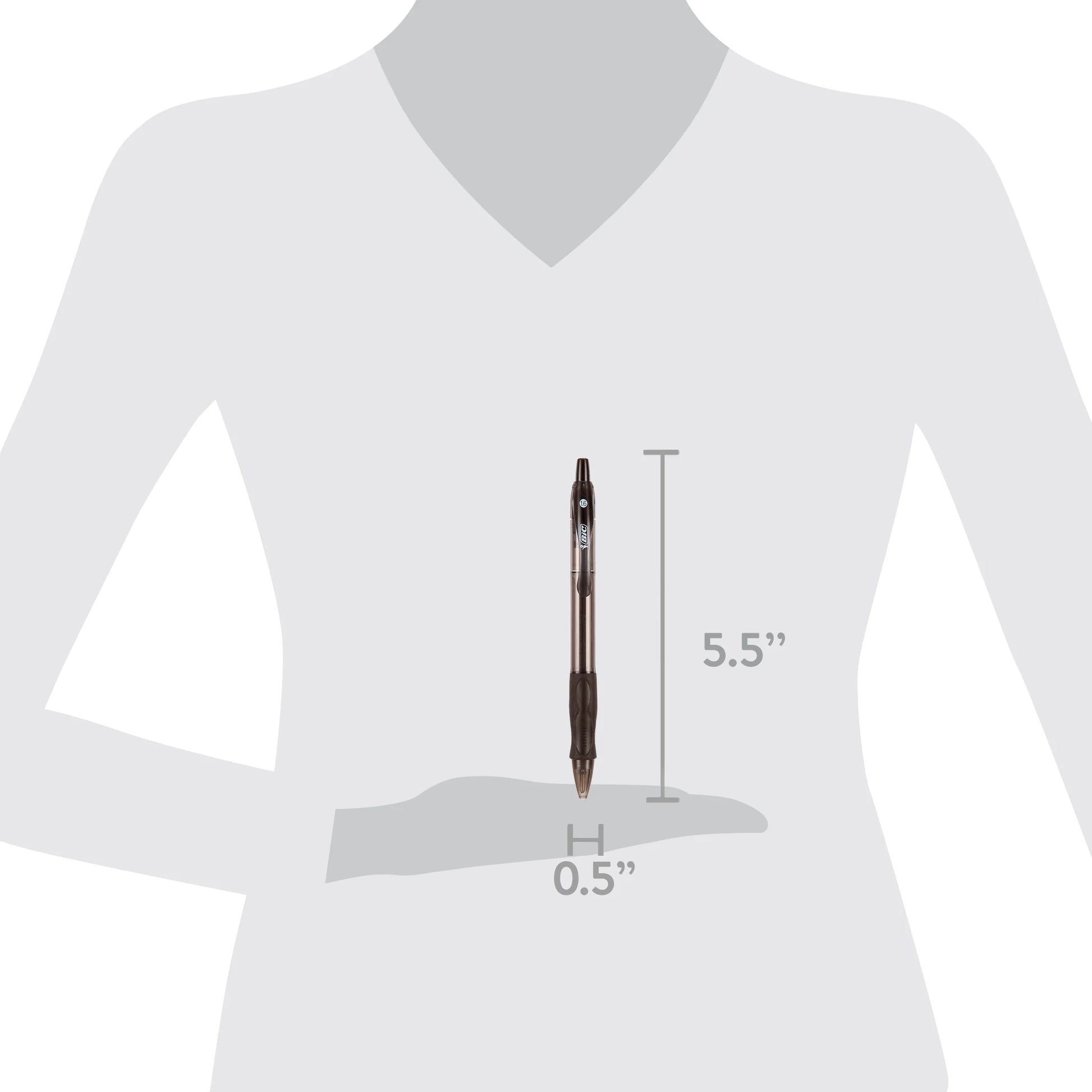 Glide Bold Retractable Ball Pen, Bold Point, 1.6Mm, Black Ink, 36 Count