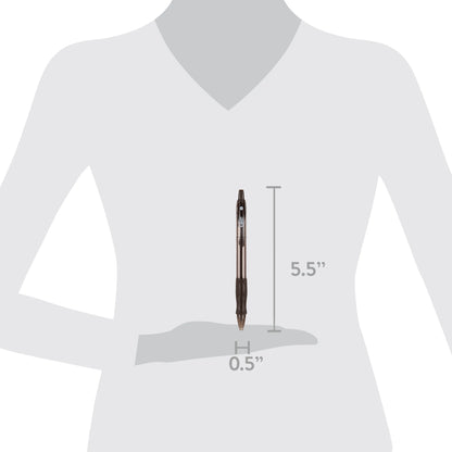 Glide Bold Retractable Ball Pen, Bold Point, 1.6Mm, Black Ink, 36 Count