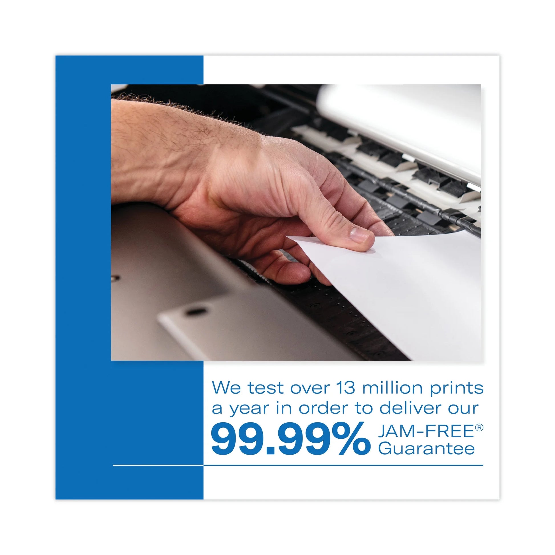 Printer Paper, 20Lb Tidal, 8.5X11, White, Express Pack, 2500 Sheets